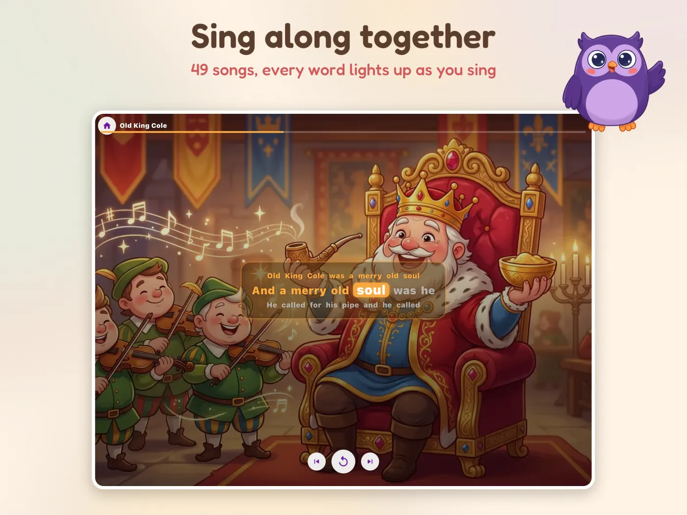 Sing along together